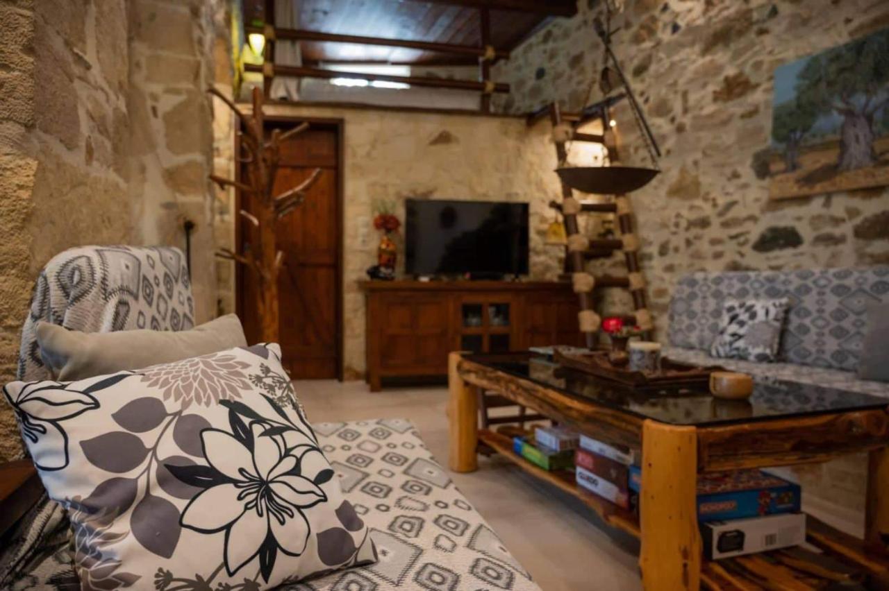 Dioni Stone House Villa Petrokefalo ภายนอก รูปภาพ